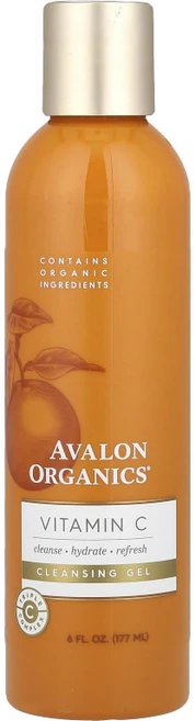 아발론 오가닉 Avalon Organics 비타민C 클렌징 젤 177ml(6fl oz) AVA-35005, 1개, 177ml - 쿠팡