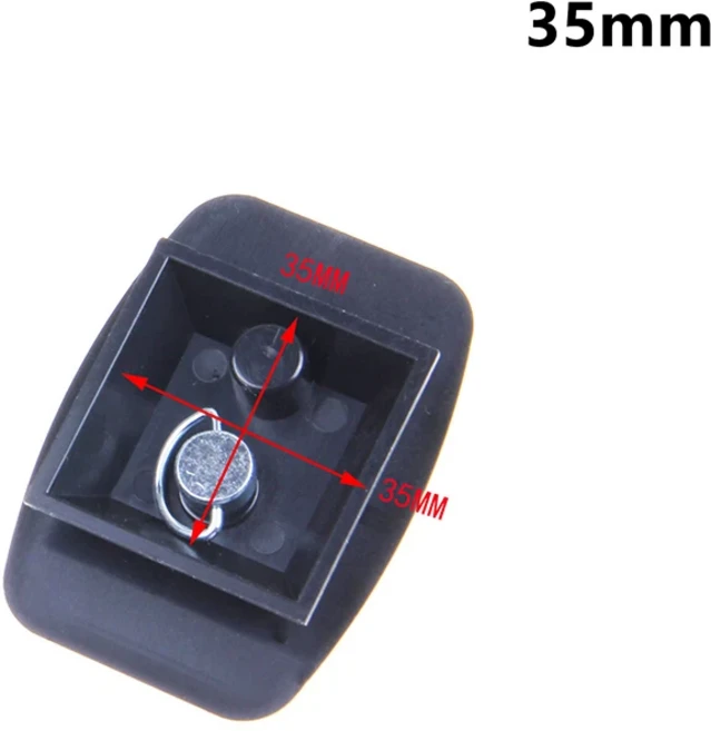 마운트 삼각대 모노포드 호환 퀵 릴리스 플레이트 카메라 장착 어댑터 헤드 범용 전화 DSLR 캠코더, 01 3.5CM black, 01 3.5CM black