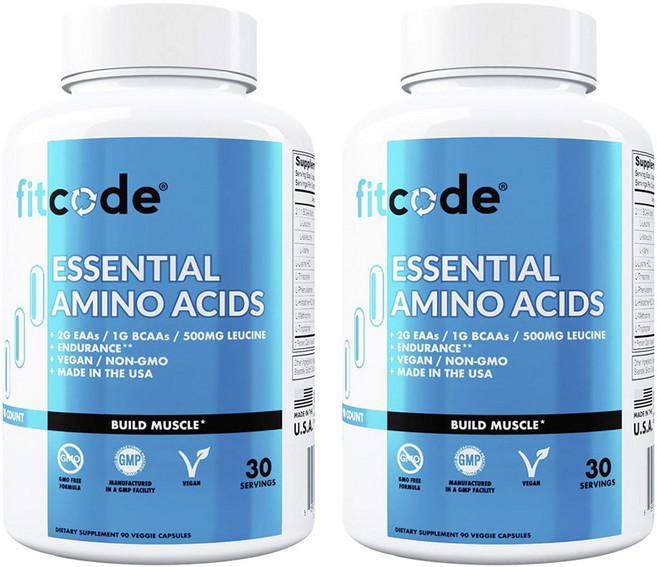 핏코드 필수아미노산 베지캡슐, 2개, 90정