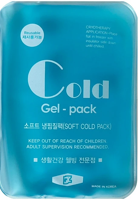 국내생산 재사용가능 다나은 소프트냉찜질팩, 2개 - 쿠팡