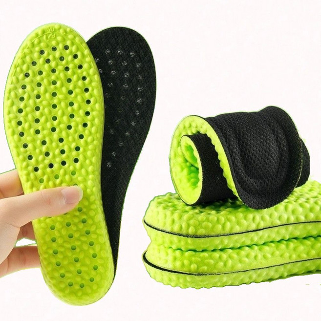 (1+1) 지탱 발냄새 제거 기능성 깔창 통풍 벌집 에어홀 발편한 쿠션 인솔