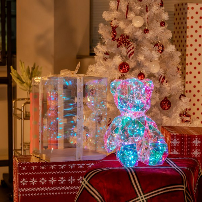 30가지 LED 조명 오로라 은하수 집들이 파티 트리 인테리어 침실 무드등, 분위기메이커곰돌이