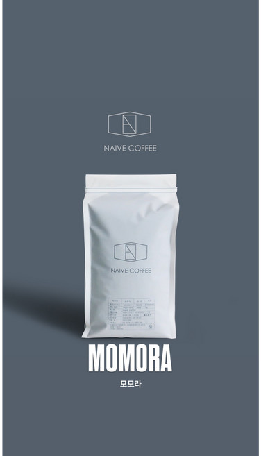 [원두] Momora 모모라 스페셜티 싱글 원두- 나이브커피, 1kg, 홀빈-분쇄 안 함, 1개