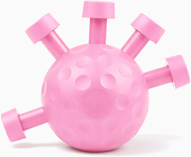 썸피트 손가락 악력기 전완근 강화 볼, 1개, 핑크