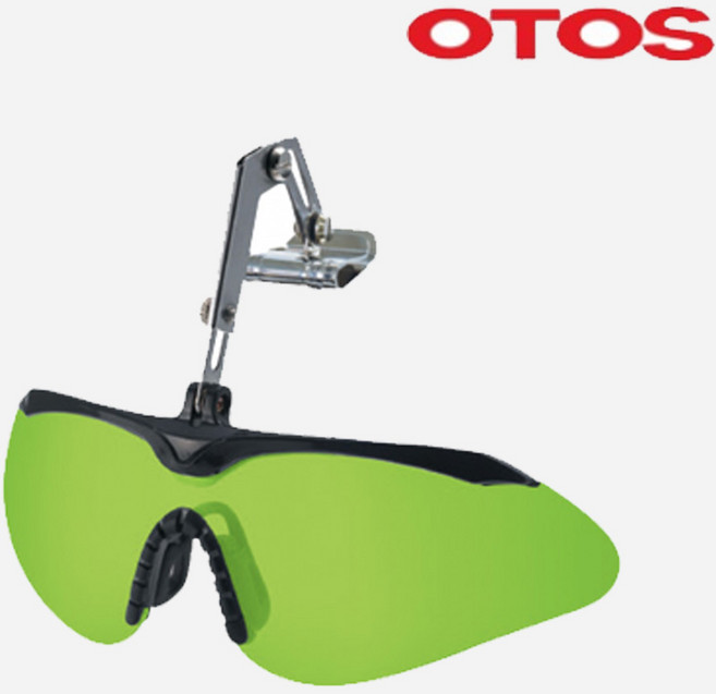 오토스 OTOS 클립형 보안경 A-644B (1.7도) 산업용보호구 산업용고글 얼굴보호 안전보안경 안면보호, 1개