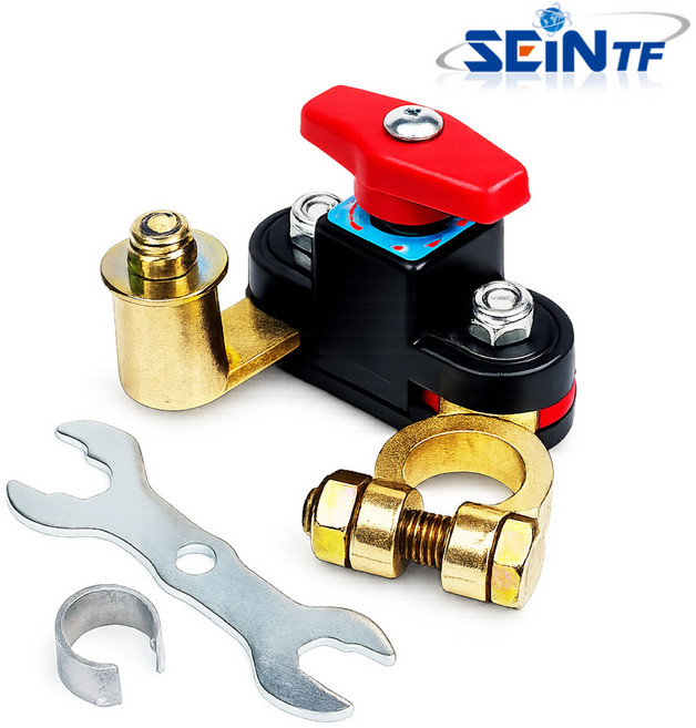 배터리 전원 차단기(각도조절형) 12V 24V 킬스위치 밧데리 스위치, 1세트