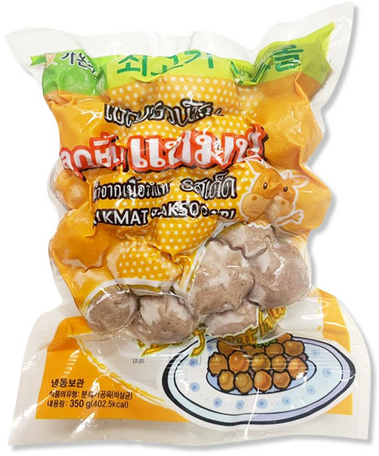 엔에이치푸드 소고기박소 소고기완자 미트볼 bakso 350g 4개 1묶음, 5개, 320g