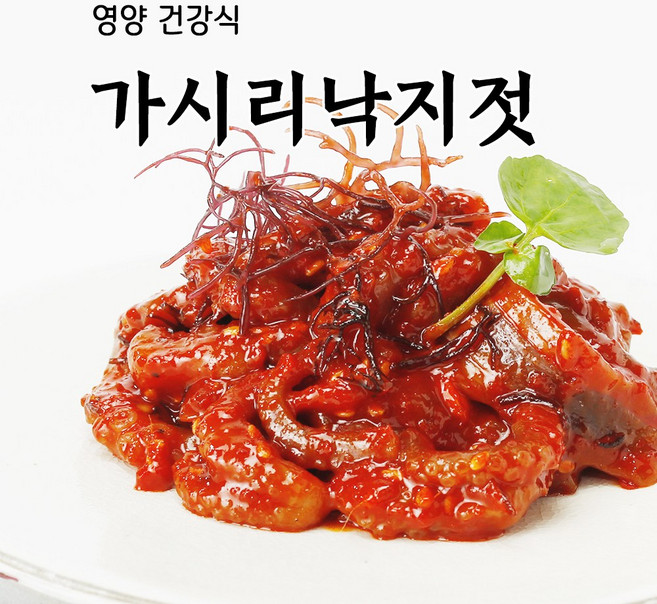 속초젓갈 동해랑 가시리낙지젓 250g~800g 풍미식품 반찬, 400g, 1개, 400g