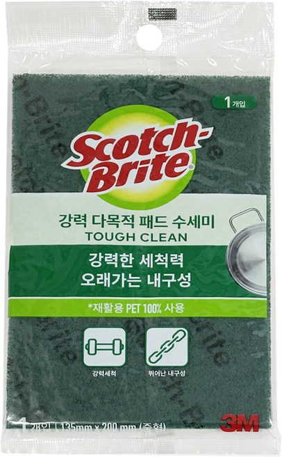 다목적수세미(1개입)3M, 1개입, 1개