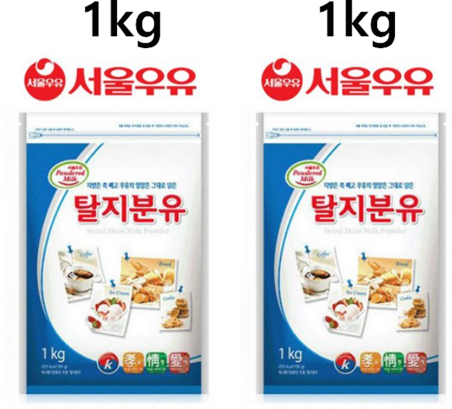 서울우유 탈지분유, 2kg, 3세트