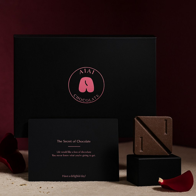 【AIAI愛艾官方商城】慾吻情迷65%黑巧克力：台灣熱銷情慾巧克力，情趣首選，慾焰黑巧瑪卡, 1個, 13g