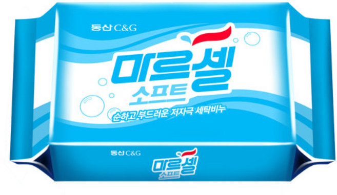 크리오 마르셀 소프트 세탁비누 230g 1박스, 32개