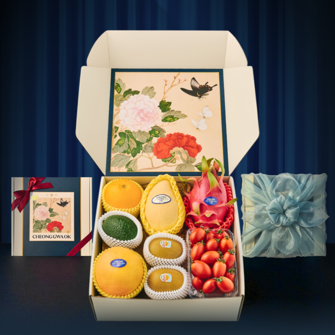 청과옥 실패없는 프리미엄 고당도 혼합 과일선물세트, 쏙담세트, 1세트