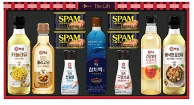 (추석실속선물세트) CJ 제일제당 스팸혼합특선A호, 1세트