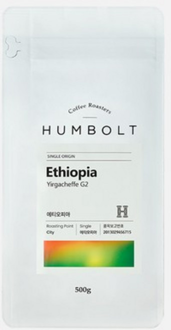 훔볼트 에티오피아 예가체프 콩가 싱글오리진 원두커피, 프렌치프레스, 200g, 1개