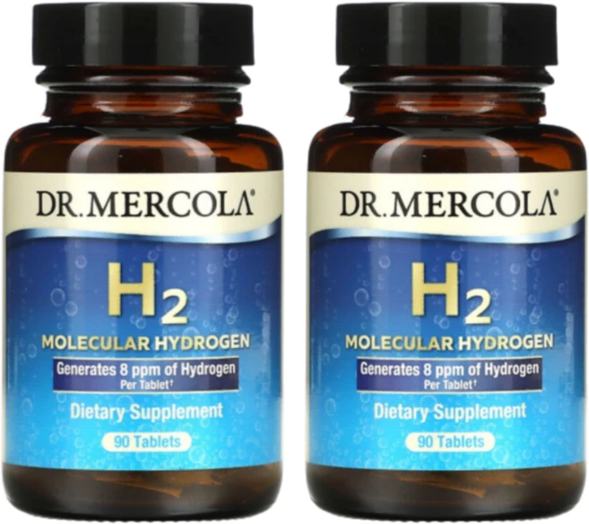 닥터머콜라 닥터메르콜라 H2 분자 수소 90정, 2개 - 쿠팡