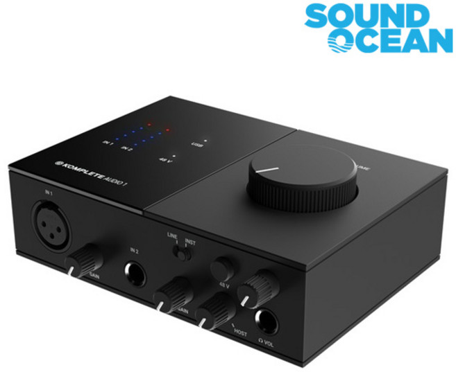 엔아이 NI USB 오디오 인터페이스 카드, KOMPLETE AUDIO 1