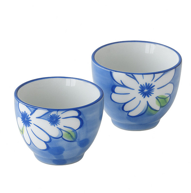 꿈꾸는 키친 일본풍 아오이로 소주잔 2P, 1세트, 청화