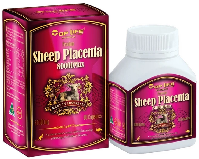 호주 탑라이프 양태반 80000mg Max 60정, 1개, 80000mg  60정 - 쿠팡