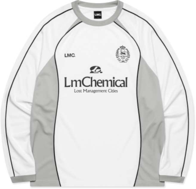 LMC CHEMICAL SOCCER LONG SLV JERSEY white