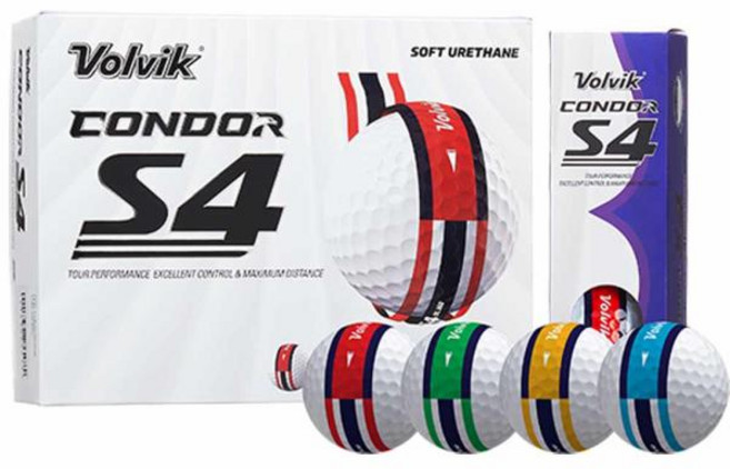 볼빅 콘도르 화이트카본 2종 골프공 12구, 멀티, 12개입, 1개