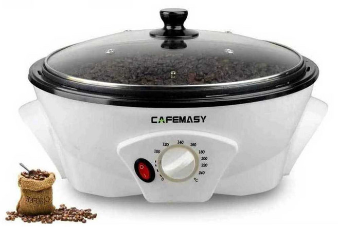 원두볶음기 땅콩 깨 볶는 기계 자동 로스터 회전 커피, 고급형