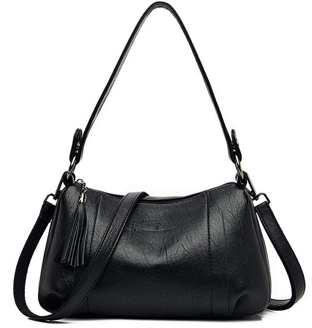 리치모리 태슬 포인트 숄더 크로스백