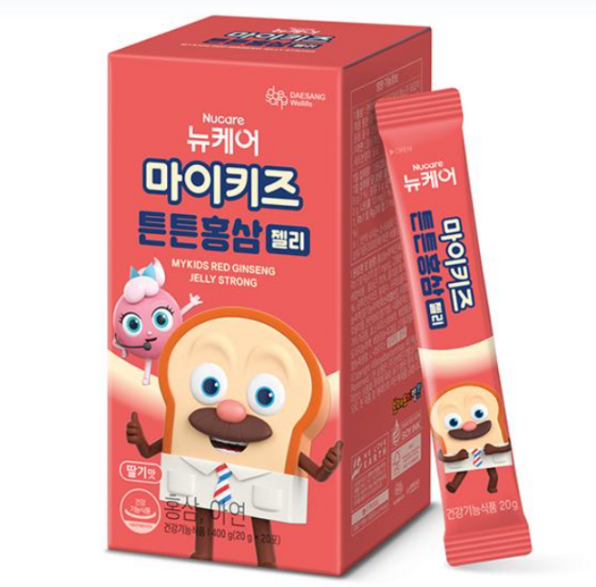 마이키즈 튼튼 홍삼 젤리 (20gx20개) /20일분, 1개