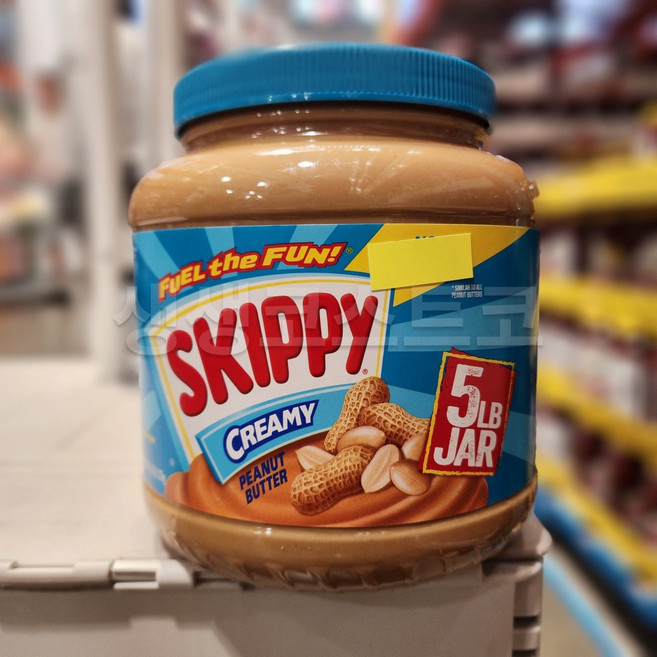 스키피 크리미 땅콩버터 피넛버터 땅콩스프레드 코스트코, 1개, 2.3kg
