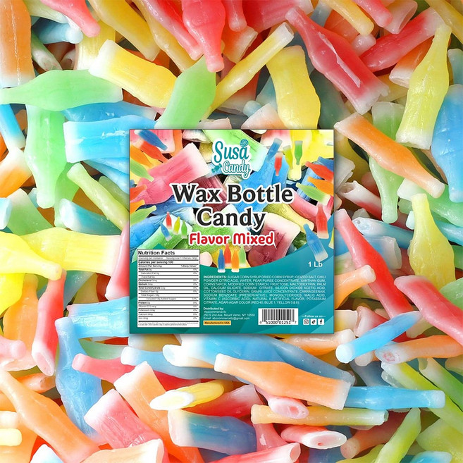 닉클립 왁스 병 캔디 half Pound, 단품, 단품