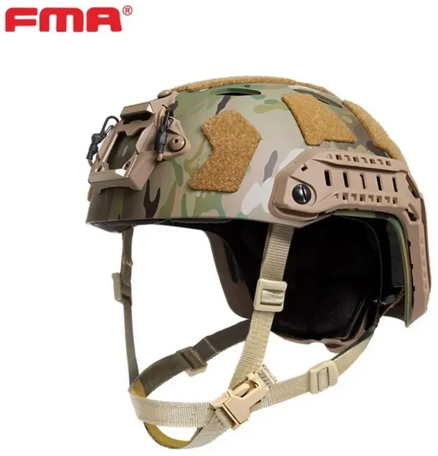 FMA 전술 FAST SF 안전 헬멧 ABS 버전 헤비 듀티 충돌 방지 충격 방지 보호 헤드 기어 TB1462A, 02 ML 53-57CM, 01 MC