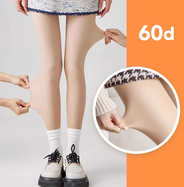 더미니멀 발고리형 살색 압박스타킹 골프스타킹