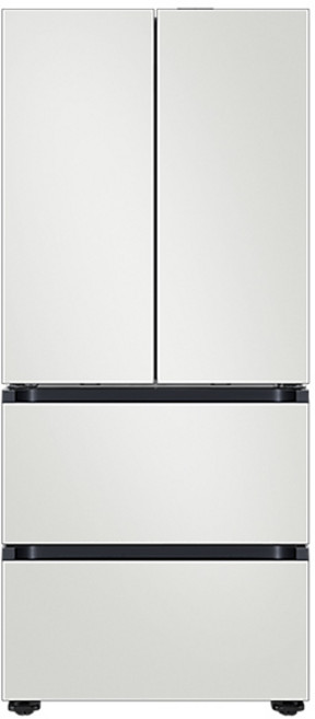 30만p 2025 으뜸효율 1등급 삼성 비스포크 김치냉장고 AI 김치플러스 4도어 490L (메탈쿨링 선반), 코타 화이트_RK80F49E1A