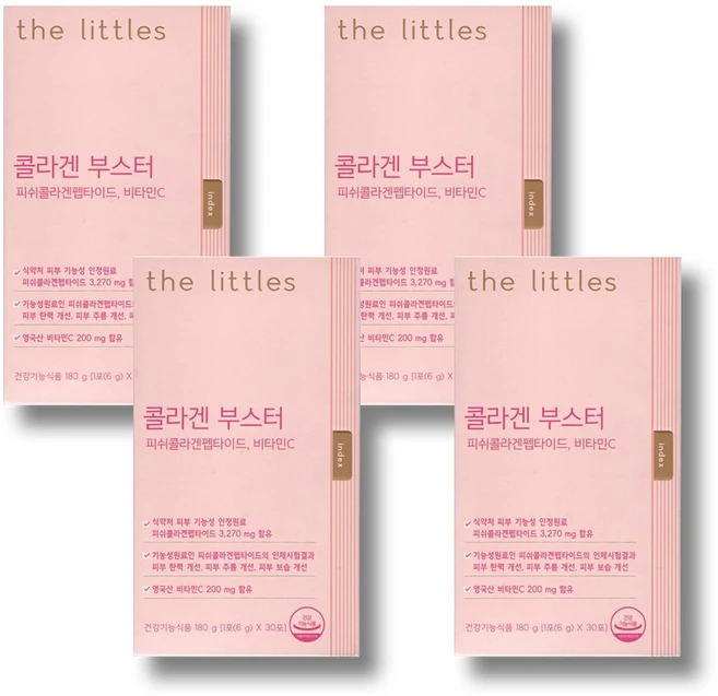 더리틀스 콜라겐부스터, 180g, 4개 - 쿠팡