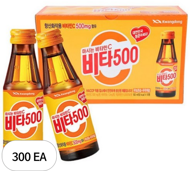 비타500, 100ml, 300개