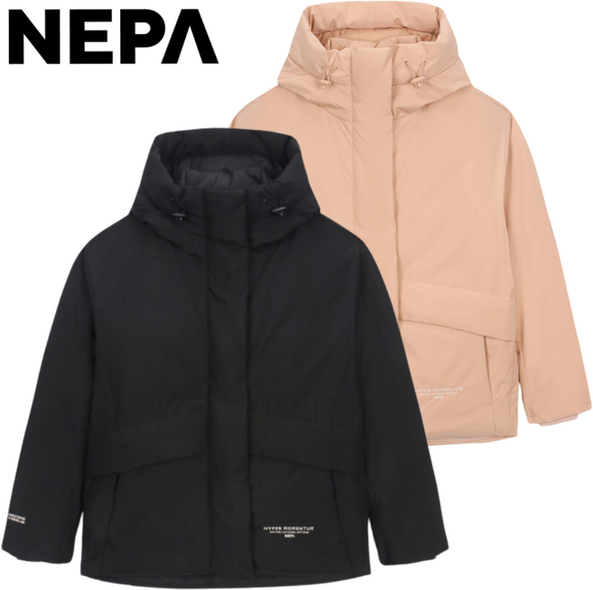 [백화점발송] 네파 여성 패딩 구스다운 윈드스토퍼 후디 등산 캠핑 낚시 출퇴근 따뜻한 가벼운 겨울 외출 데일리 자켓