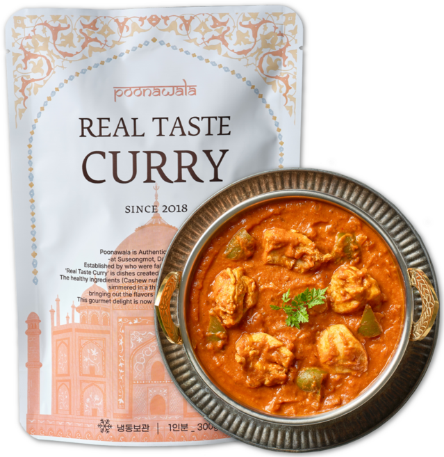 [300g]푸나왈라 대구 줄서서 먹는 인도커리, 300g, 1개, 치킨마살라