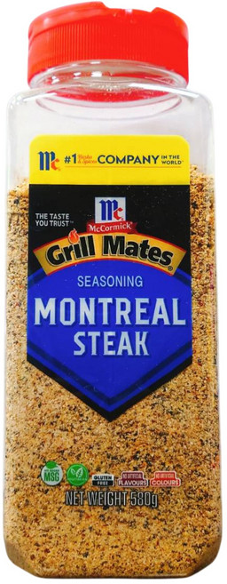 McCormick Grill Mates 蒙特婁牛排調味料 580克, 580g, 1個