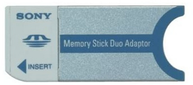 소니 QUOT;MEMORY STICK DUO 어댑터 MSAC-M2, ONE SIZE, One Color, 1개