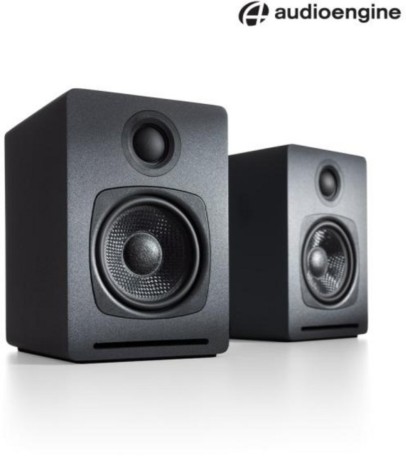 (오디오엔진) (2채널 스피커) 오디오엔진 데스크탑 스피커 Audioengine A1 (사운드캣 정품), 블랙, AudioengineA1