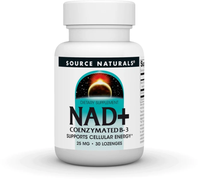 소스내츄럴스 NAD+ Coenzymated B-3 25 mg Lozenges, 1개, 30정 - 쿠팡