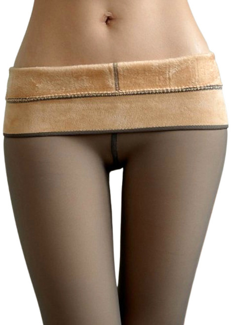 1+1 겨울 고리 융 기모 스타킹 레깅스 여자 여성 착시 팬티 타이즈