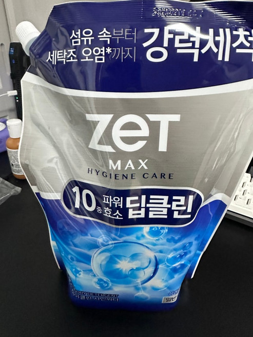 [본사배송] 리큐 제트 얼룩냄새 하이클린 세탁세제 1.5L파우치, 1.5L, 1