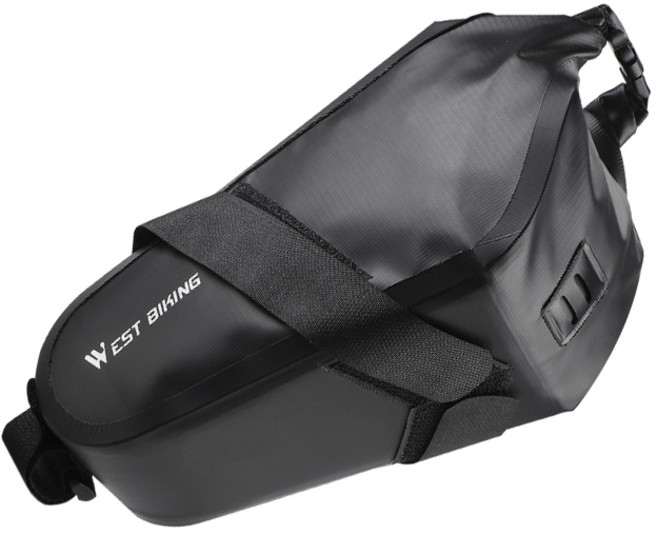 시그니처베이지 자전거 탑튜브 새들백 안장 가방 YPZ311, 1개, 블랙