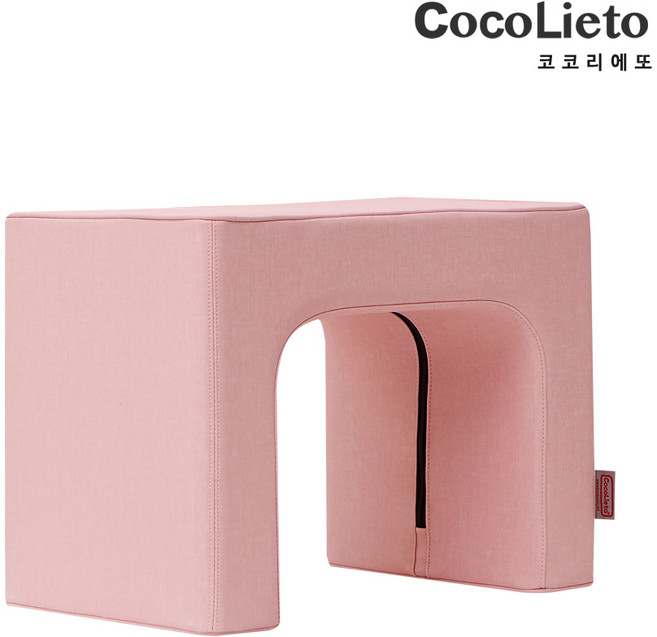 리에또 프린 퍼즐 유아동테이블 아기책상 친환경소재, 베이비핑크