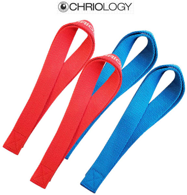 크리오로지 역도선수용 리프팅 스트랩 고리형 업그레이드 신제품, 레드2개+블루2개, TR+ 고리형, 1개