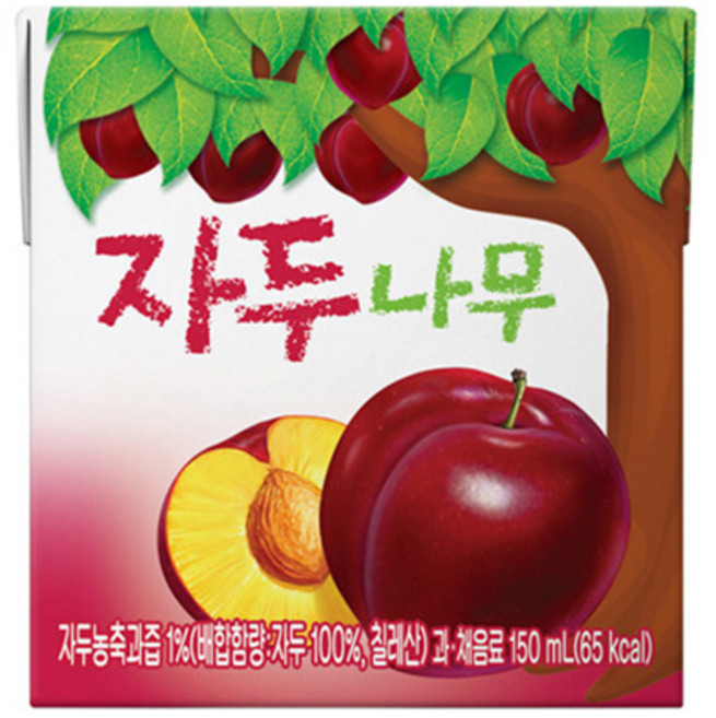 서울우유 자두나무 과일주스, 150ml, 1개