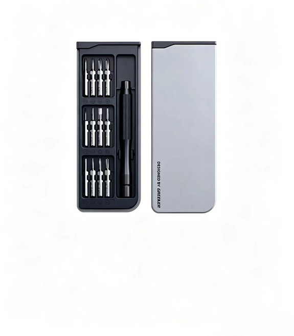 綠林 精密螺絲刀套裝 手機筆記本電腦維修工具, 1套, 12合一家用磁吸+拆機套裝