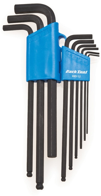 Park Tool HXS-1.2 프로페셔널 헥스 렌치 세트, 1개