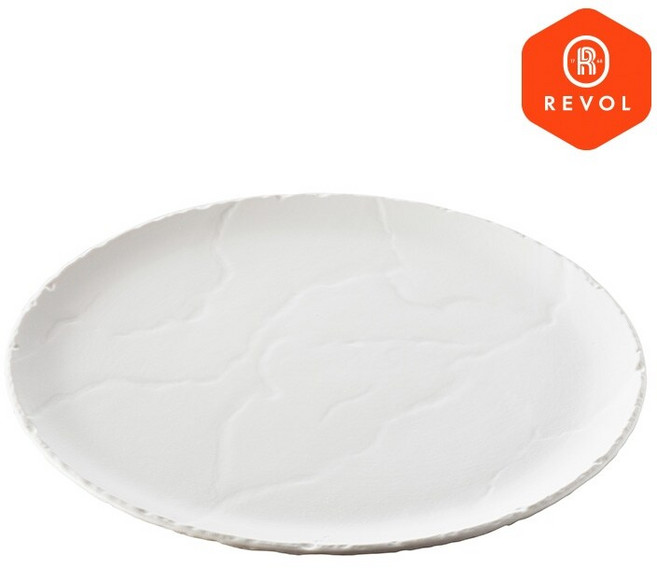 [레볼] 베솔트 원형접시 32cm (화이트), 화이트, 1개